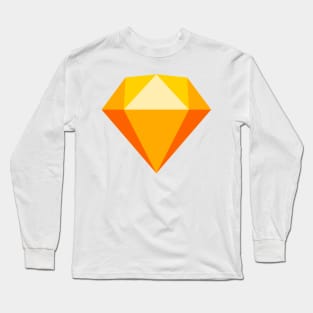 Sketch logotype Long Sleeve T-Shirt